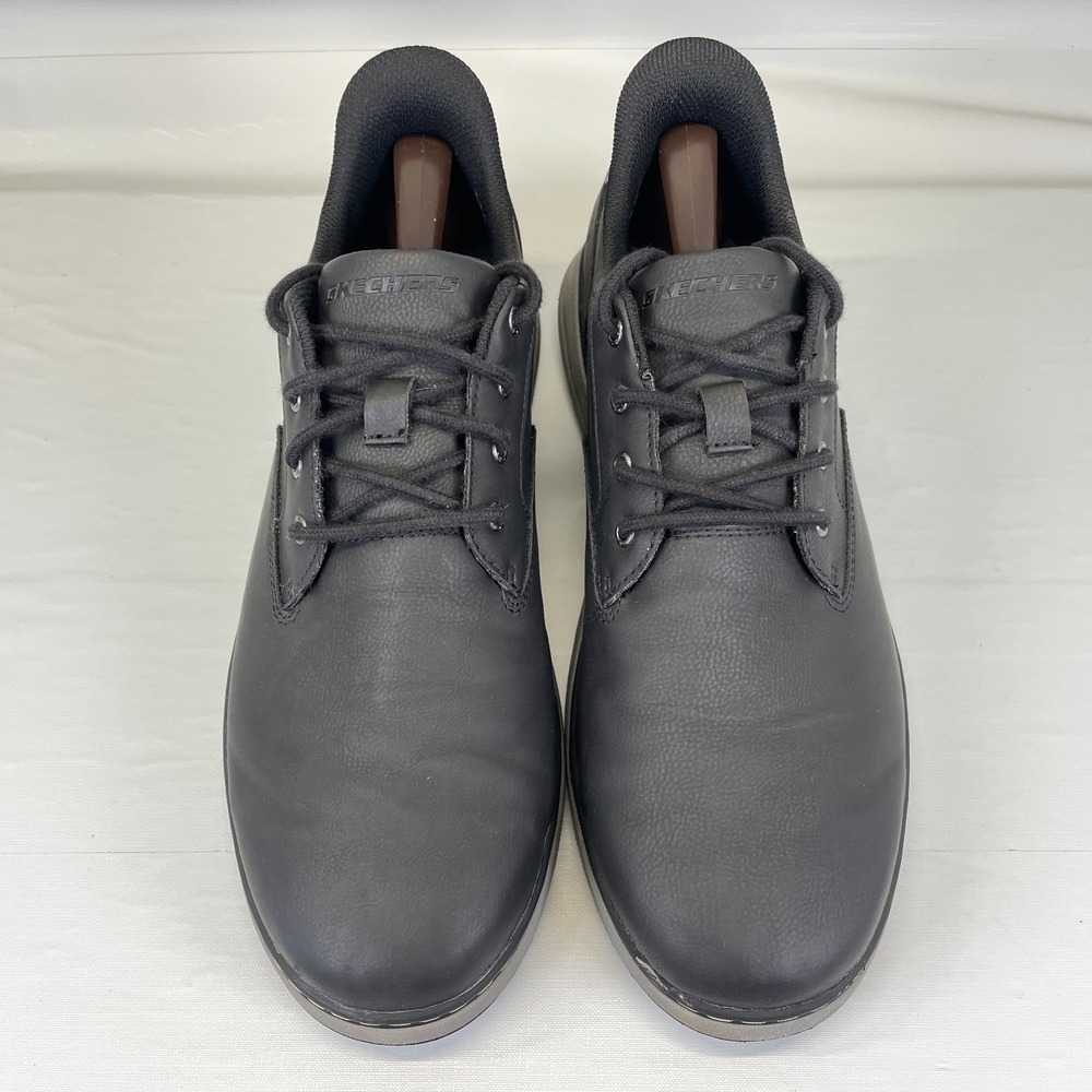 Skechers Hands Free Swift Fit Shoes Mens Size 11 Black Lace Up Casual Sneakers - Picture 4 of 10